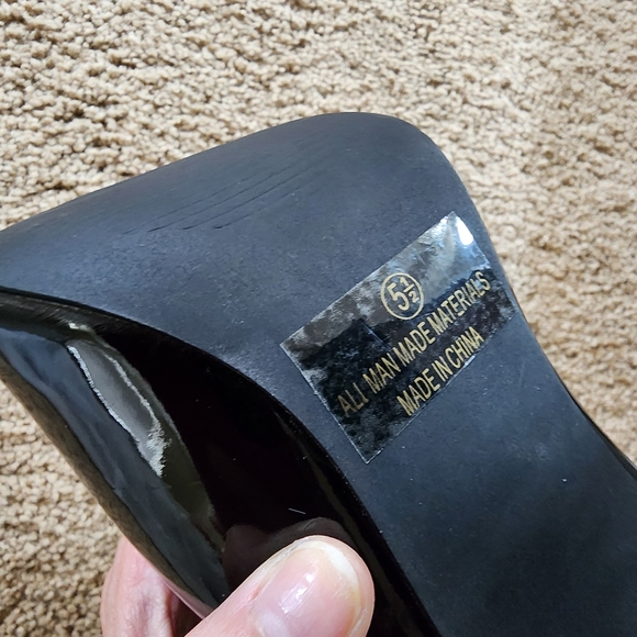 Dolls Kill x Lady Godiva - Excited Enough Patent Ankle Boots - Picture 8 of 11